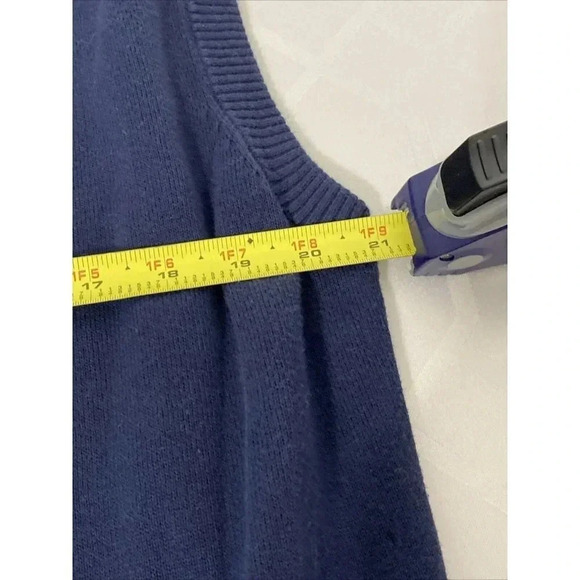 Jos A Bank Leadbetter Golf Mens Sleeveless Sweater Vest Extra Large Pima Cotton - Picture 5 of 7